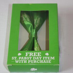 Rare Pabst Blue Ribbon Bow Tie New Unused St. Patr